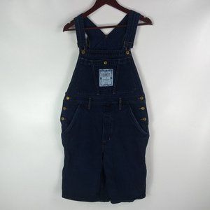 Vintage Esprit Grunge Shortalls Dark Wash Pockets